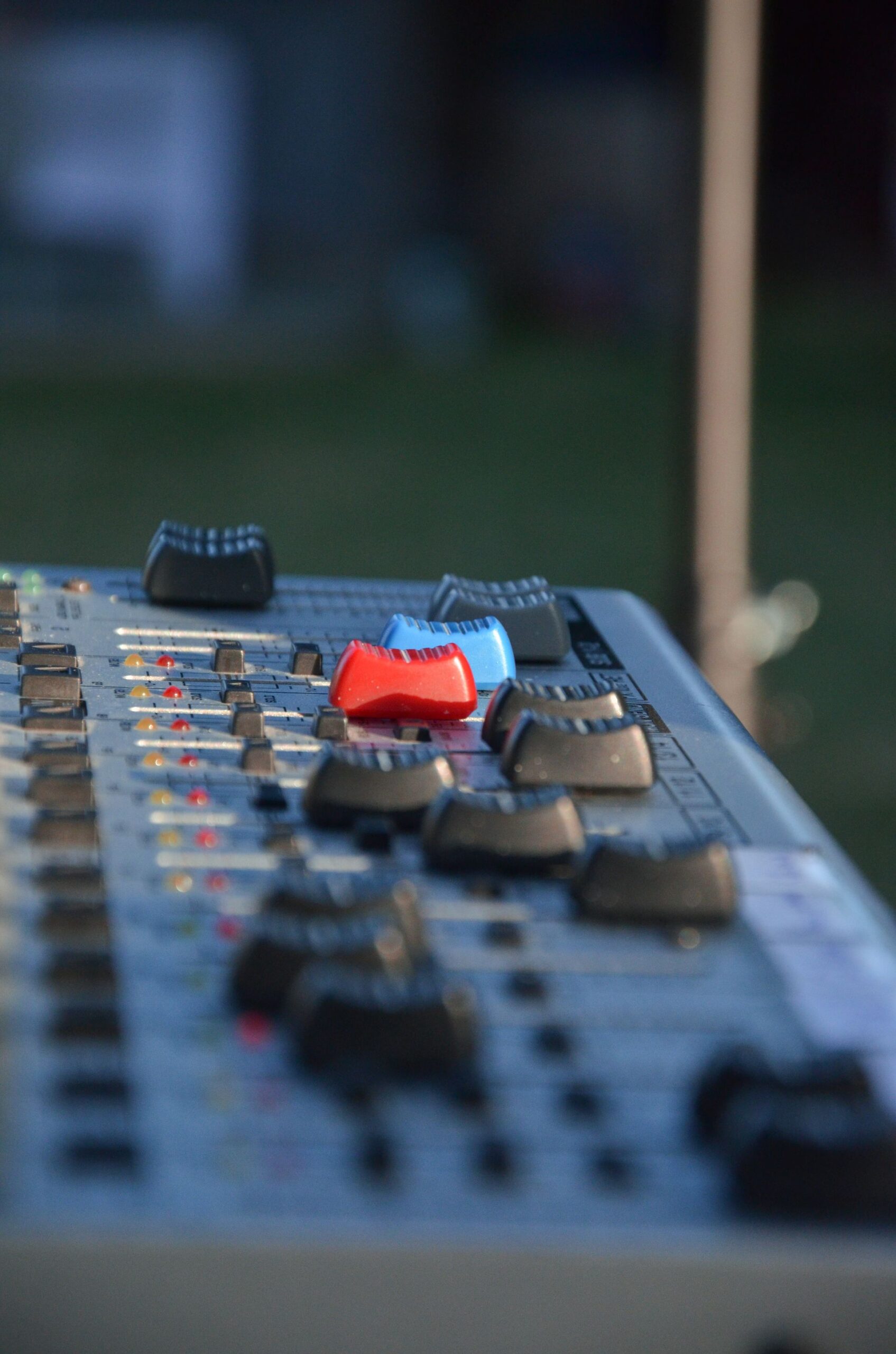 Consola de sonido profesional para eventos